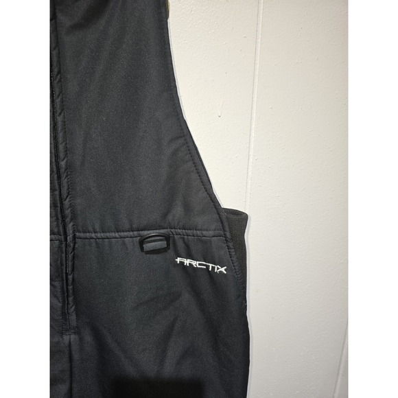 Arctix Kids' Insulated Snow Bib Overalls Black Unisex Youth Snowboard Sking XL - Picture 5 of 6